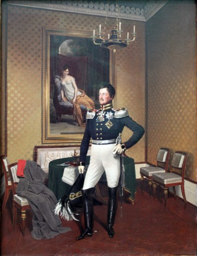 Prince Augustus of Prussia (1779-1843) by Franz Krüger